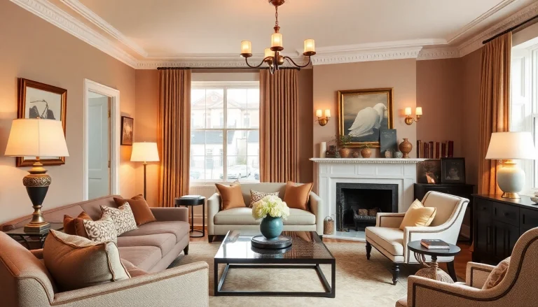 Experience the charm of Bloomsbury residences with elegant interiors and warm ambiance.