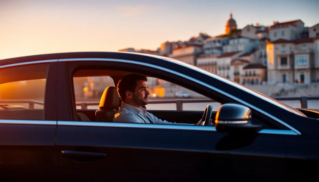 Experience cheap car rental with driver Lisbon for effortless travel around the city.