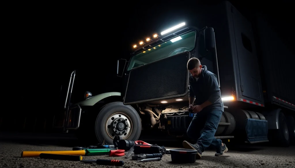 Providing 24/7 emergency truck repair service to get your vehicle back on the road quickly and efficiently.