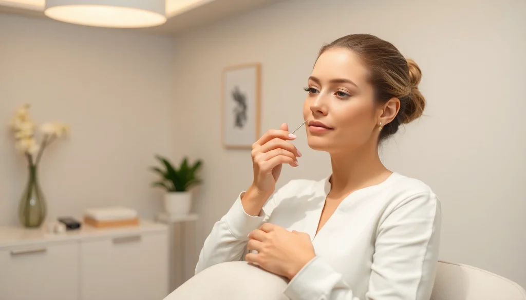 Receive professional Botox-Zürich treatment in a tranquil clinic atmosphere with skilled aesthetician.