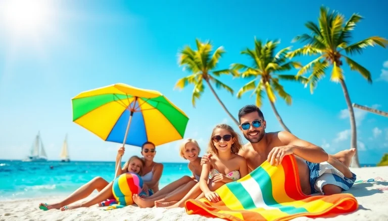 Enjoying beautiful sunsets on a Bahamas beach during Livingstone Vacations Bahamas Travel.