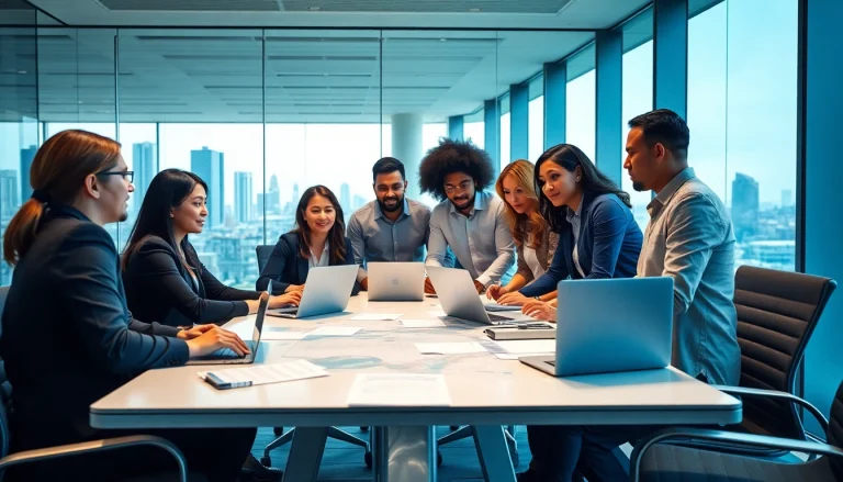 Enhance efficiency and streamline AP with Axolt through collaborative teamwork in a modern office.