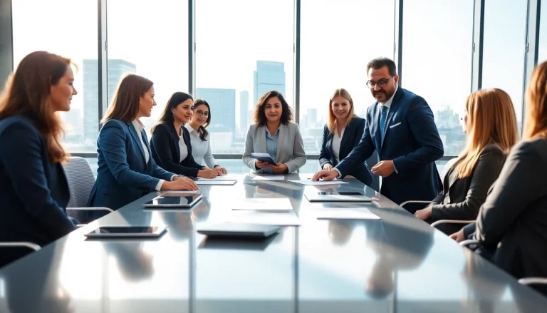 Créer une holding Luxembourgeoise SOPARFI avec une équipe professionnelle en discussion stratégique