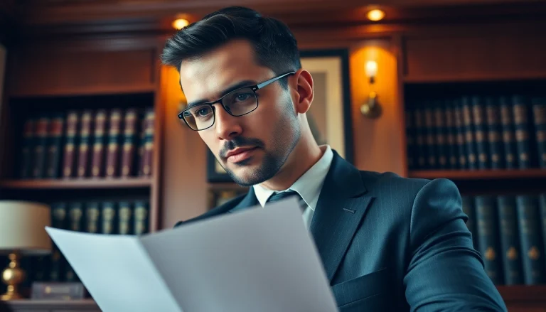 Best criminal law firm in India lawyer demonstrating expertise in a sophisticated office.