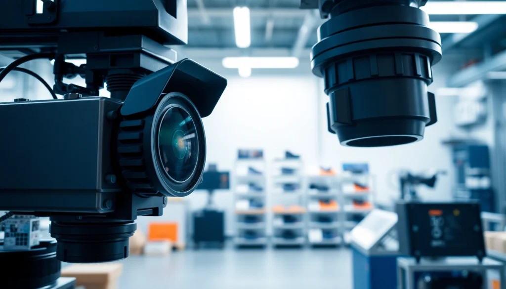 Analyze product quality using machine vision technology in an industrial setting.