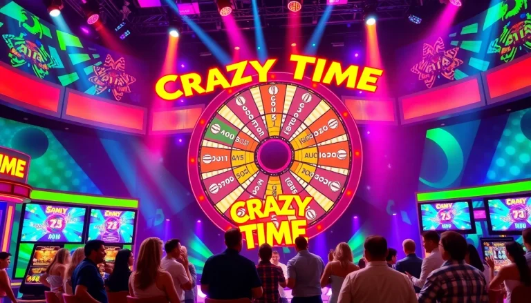 Watch Crazy Time live as players spin the thrilling wheel filled with colors and opportunities.