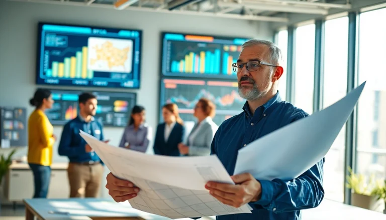 Navigating level 7 nvq diploma in construction senior management answers in an engaging office setting.
