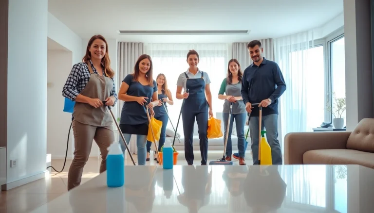 Bond cleaning Logan professionals deeply cleaning a modern apartment with bright sunlight.