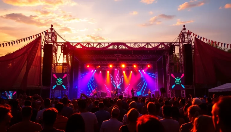 Experience the vibrant atmosphere of 汽水音乐官网 during an exciting musical performance.