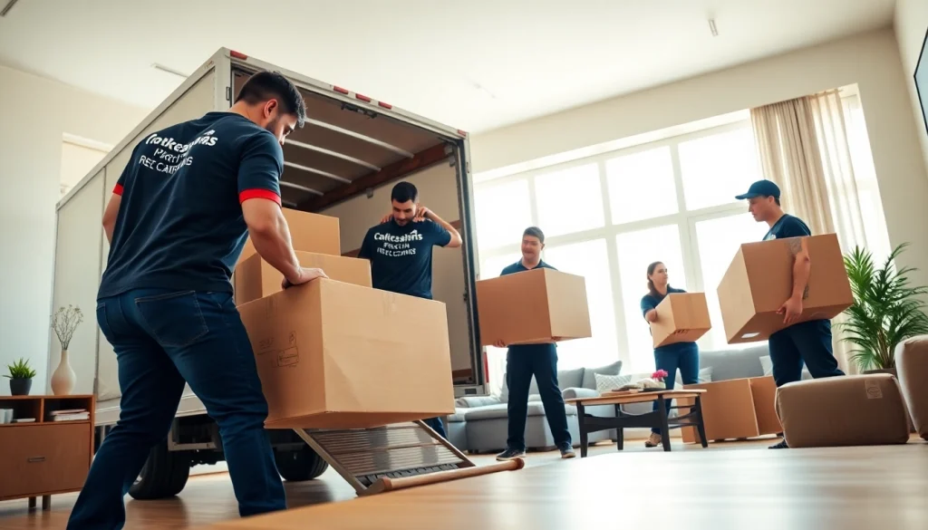 Canadian movers efficiently packing furniture for a seamless relocation process.