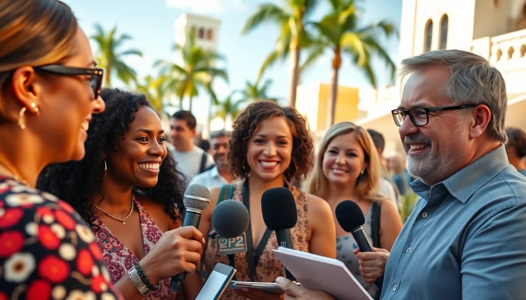 Capture engaging fort myers news discussions among locals, highlighting community connections and storytelling.