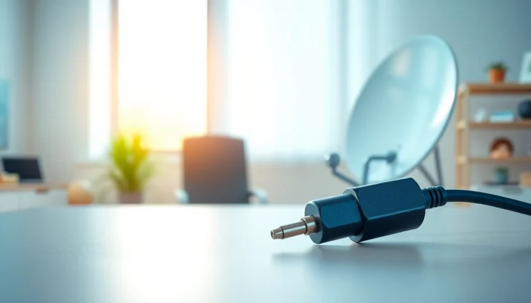 Connect your devices efficiently using the starlink mini 12v cable in a modern workspace.