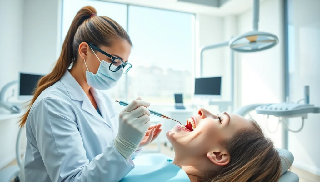 Experience professional dental cleanings with expert hygienist in modern clinic.