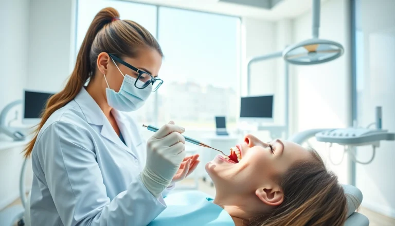 Experience professional dental cleanings with expert hygienist in modern clinic.