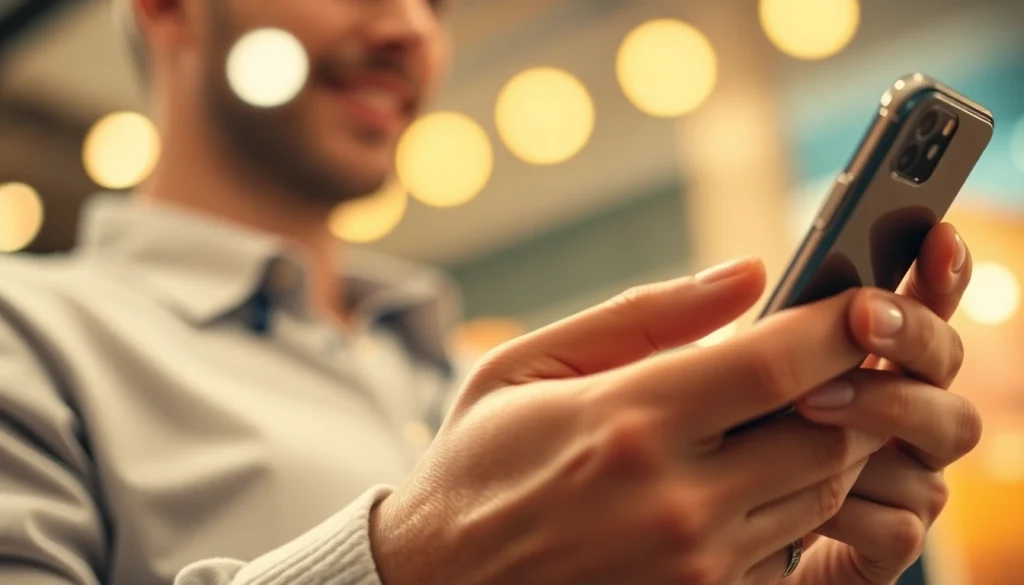 Engage with the Yono vip app showing vibrant user interactions on a smartphone.
