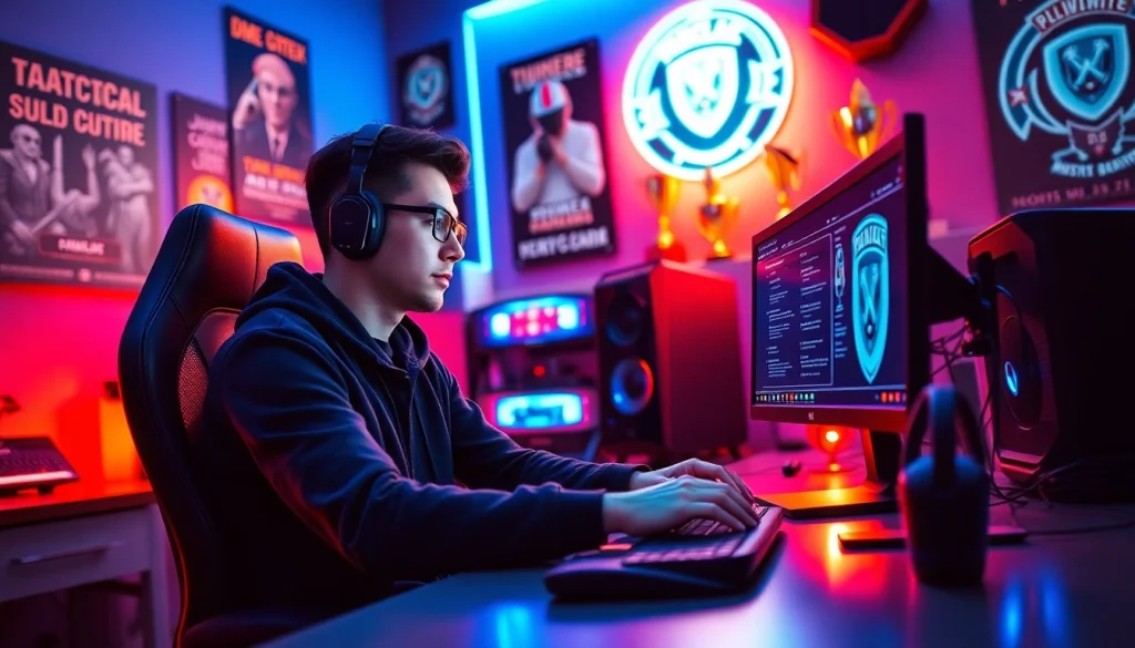 Maximize gaming strategies using dma cheats while immersed in a high-tech environment.