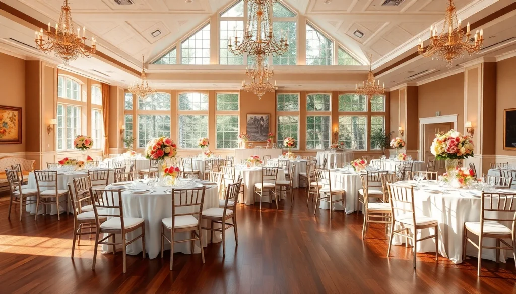 Plan your special occasion at the elegant trenton event center with sophisticated decor and warm ambiance.
