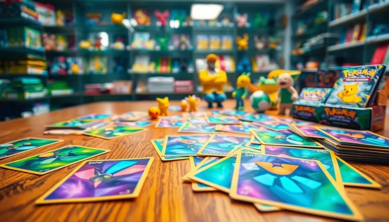 Shop for Pokémon TCG India cards with vibrant collectibles displayed attractively.