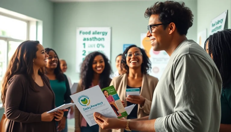 Join the advocacy movement for food allergies and asthma at https://thezackyproject.net with diverse community members.