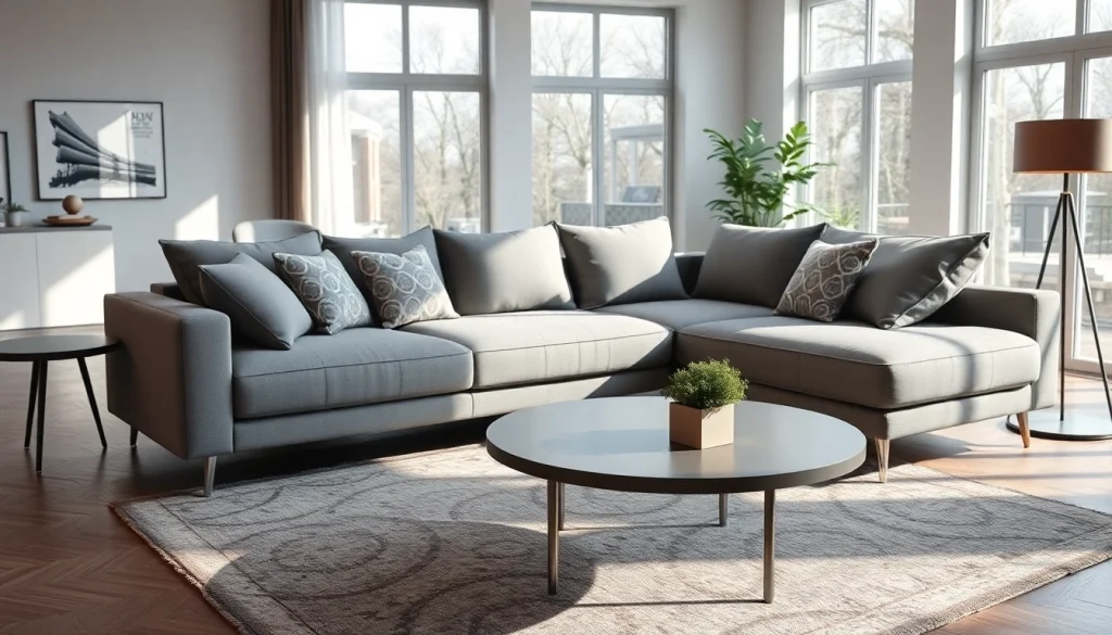 Genießen Sie Komfort mit unserem Ecksofa mit Schlaffunktion in stilvollem Design.