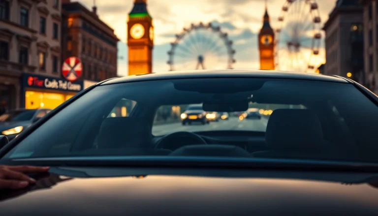 Experience premium chauffeur hire london with luxury vehicles and London city landmarks.