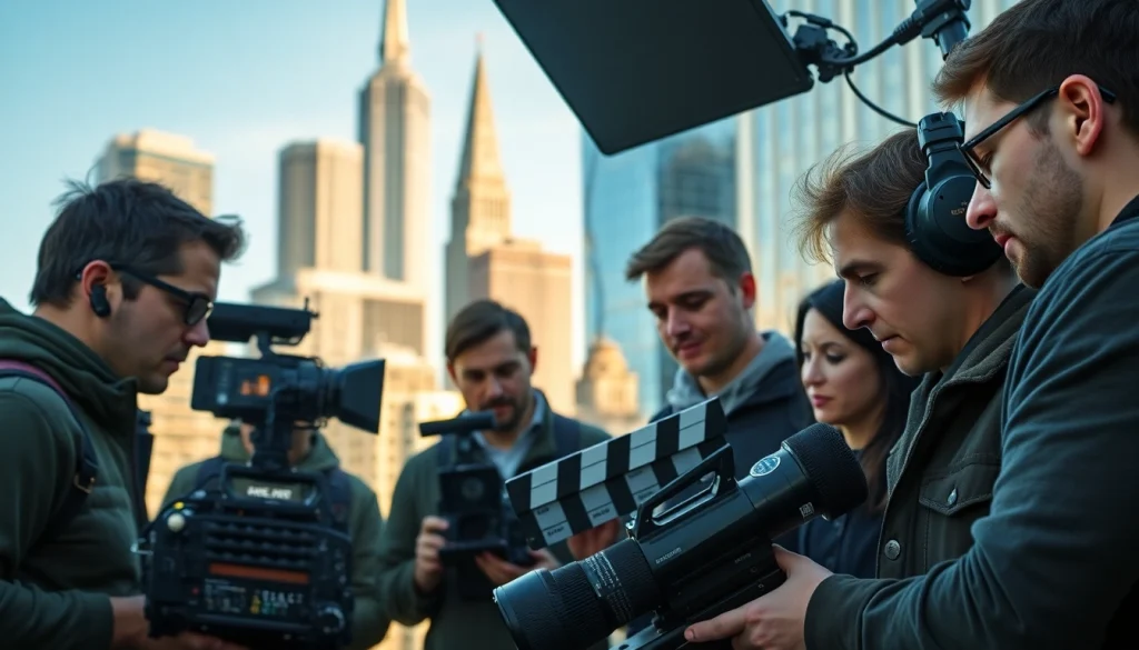 Engaged video production team creating high-quality content in San Francisco.