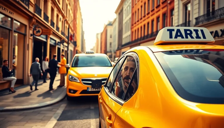 Book taxi Canterbury now with our modern taxi service in a vibrant city setting.