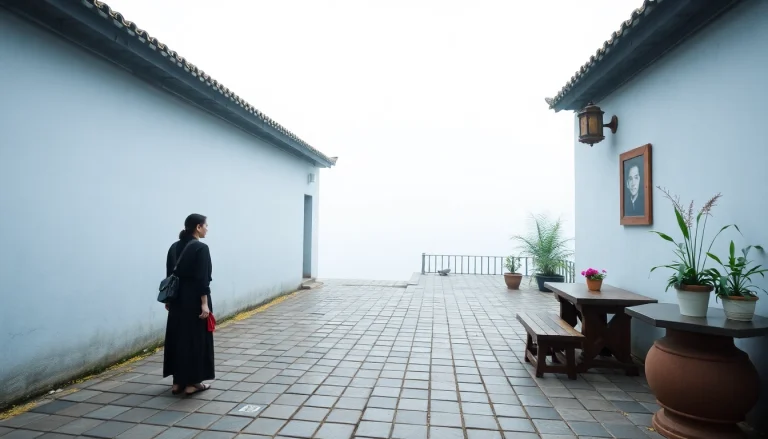 홍보영상제작을 위한 세련된 스튜디오에서 촬영 중인 팀원들 모습.